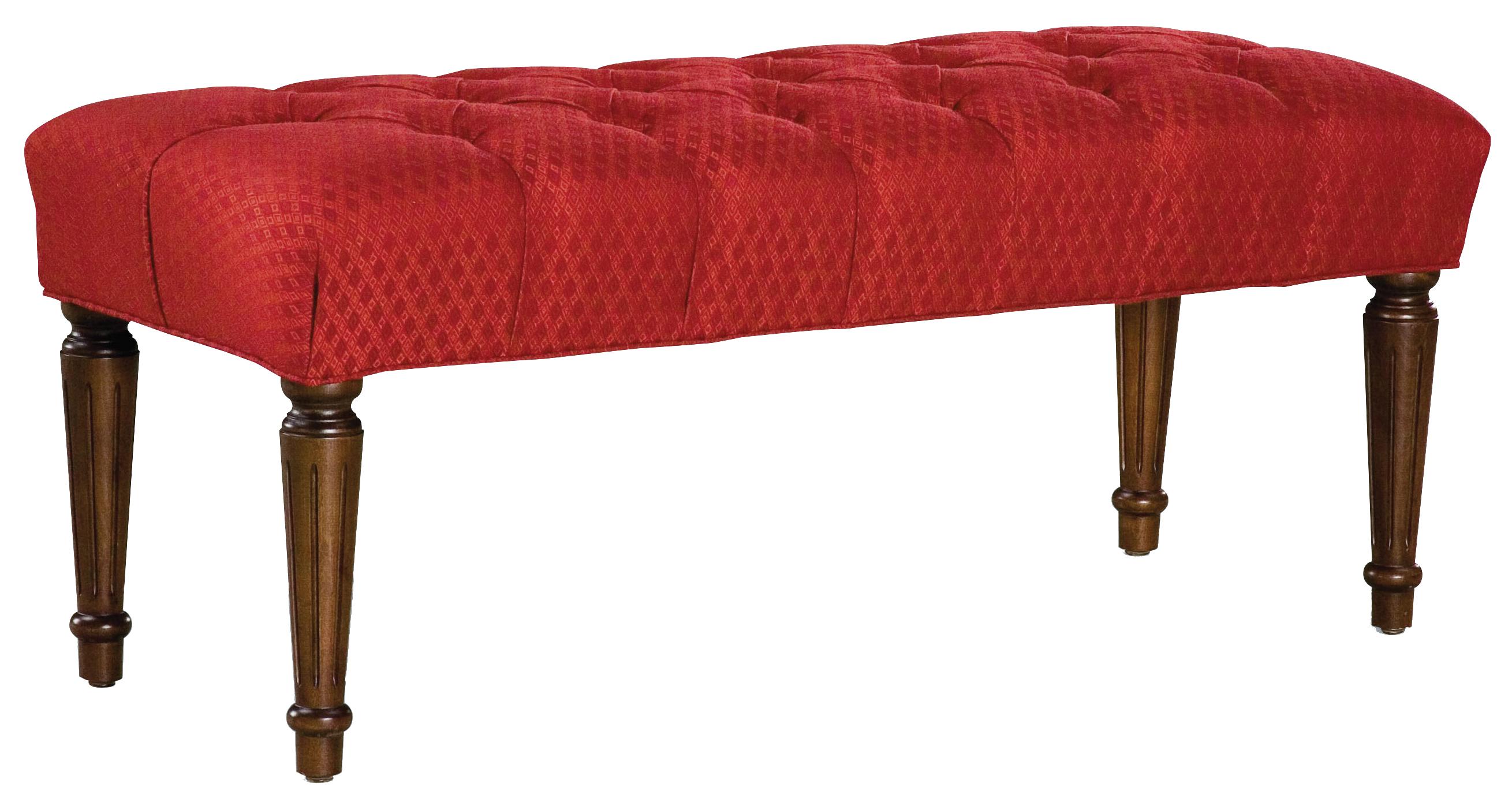 Fairfield Benches 161010 Elegant Tufted Bench Simon's Furniture